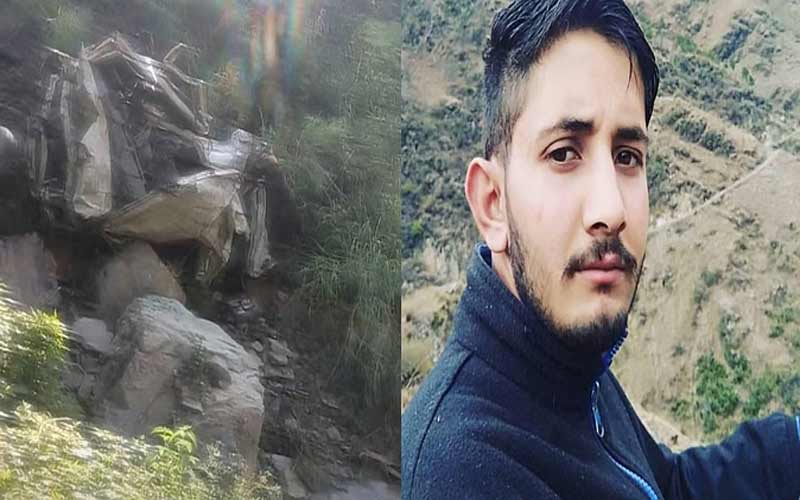 Accident In Himachal: सड़क धंसने से नाले में लुढ़की बोलेरो! जल शक्ति विभाग के फिटर की मौत