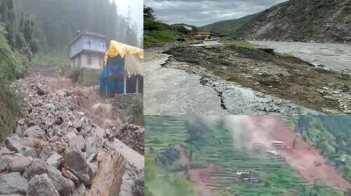 हिमाचल में फिर फटा बादल: यहां लैंडस्लाइड से हुई तबाही! दो महिलाएं लापता, घर दबे हिमाचल में फिर फटा बादल: यहां लैंडस्लाइड से हुई तबाही! दो महिलाएं लापता, घर दबे