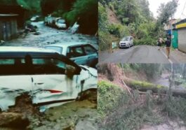 Himachal News: हिमाचल में मूसलाधार बारिश से तबाही! 3 जिलों में स्कूल बंद, बादल फटने से गाड़ियों सहित पेट्रोल पंप दबा