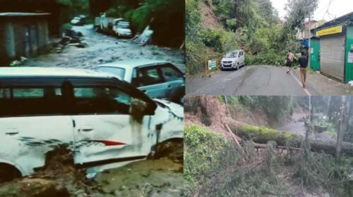 Himachal News: हिमाचल में मूसलाधार बारिश से तबाही! 3 जिलों में स्कूल बंद, बादल फटने से गाड़ियों सहित पेट्रोल पंप दबा Himachal News: हिमाचल में मूसलाधार बारिश से तबाही! 3 जिलों में स्कूल बंद, बादल फटने से गाड़ियों सहित पेट्रोल पंप दबा