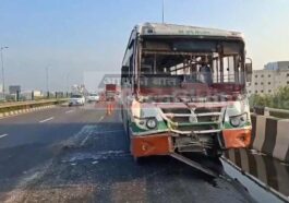 HRTC Bus Accident: हरियाणा में हादसे का शिकार हुई एचआरटीसी बस! ट्रक से टकराई, 15 यात्री जख्मी
