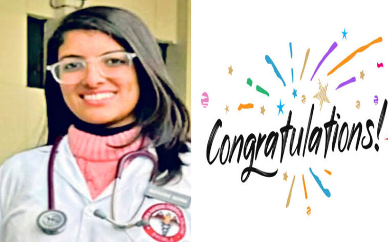 Achievement: हिमाचल की बेटी मीनाक्षी का नीट पीजी में शानदार प्रदर्शन! देशभर में पाया 269वां रैंक Achievement: हिमाचल की बेटी मीनाक्षी का नीट पीजी में शानदार प्रदर्शन! देशभर में पाया 269वां रैंक