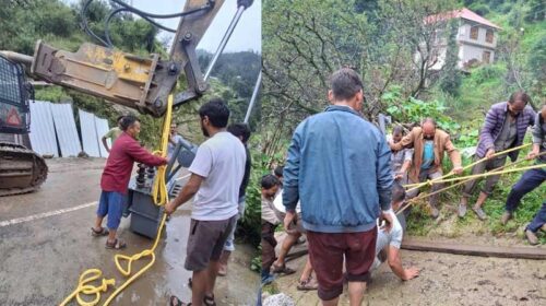 HP News: आपदा प्रभावित सराज के 107 गांवों में लौटी रोशनी! कंधों पर ट्रांसफॉर्मर और पोल ढोकर बहाल की गई बिजली आपूर्ति HP News: आपदा प्रभावित सराज के 107 गांवों में लौटी रोशनी! कंधों पर ट्रांसफॉर्मर और पोल ढोकर बहाल की गई बिजली आपूर्ति