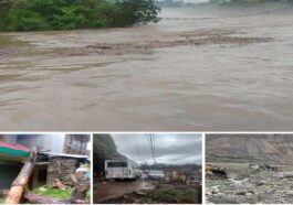 Himachal Rain: बाढ़ व मलबे में दबी 20 से ज्यादा गाड़ियां! 2 शेड बहे, कई घरों को खाली कराया