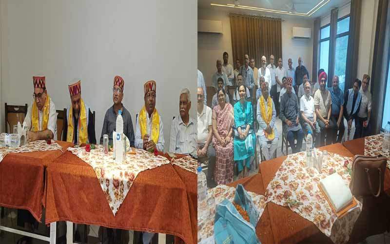 Paonta Sahib: एन एम वर्मा बने राष्ट्रीय एकात्मकता संस्था भारत भारती के हिमाचल प्रदेश अध्यक्ष