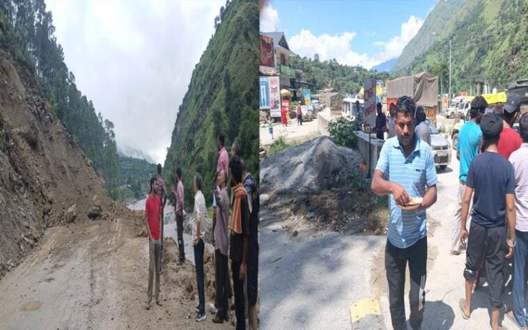 बड़ी राहत: किरतपुर-मनाली एनएच पर बनाला में बहाल हुआ एनएच! कुल्लू की तरफ निकाले जा रहे वाहन बड़ी राहत: किरतपुर-मनाली एनएच पर बनाला में बहाल हुआ एनएच! कुल्लू की तरफ निकाले जा रहे वाहन