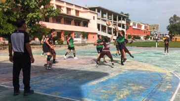 Paonta Sahib: राज्य स्तरीय जूनियर बास्केटबॉल प्रतियोगिता में खिलाडियों ने दिखाया दमखम! 27 टीमें ले रही हिस्सा