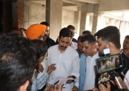 Paonta Sahib: लोक निर्माण मंत्री ने पांवटा साहिब में 11.48 करोड़ से निर्माणाधीन महाविद्यालय भवन किया निरीक्षण