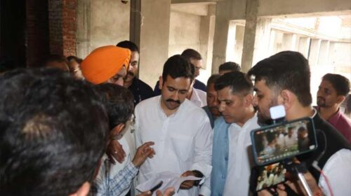 Paonta Sahib: लोक निर्माण मंत्री ने पांवटा साहिब में 11.48 करोड़ से निर्माणाधीन महाविद्यालय भवन किया निरीक्षण