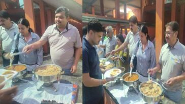 Paonta Sahib: रोटरी क्लब पांवटा साहिब ने किया भंडारे का आयोजन! 500 लोगों ने ग्रहण किया प्रसाद