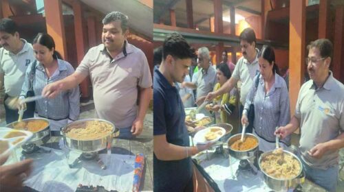 Paonta Sahib: रोटरी क्लब पांवटा साहिब ने किया भंडारे का आयोजन! 500 लोगों ने ग्रहण किया प्रसाद