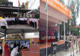 Paonta Sahib: पांवटा साहिब के रामलीला मैदान में आयोजित हुआ उपमंडल स्तरीय स्वतंत्रता दिवस समारोह