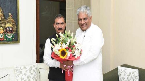 CM Sukhu: दिल्ली में केंद्रीय पर्यावरण, वन एवं जलवायु परिवर्तन मंत्री से मिले सुक्खू! आपदा प्रभावितों के लिए की यह मांग.. CM Sukhu: दिल्ली में केंद्रीय पर्यावरण, वन एवं जलवायु परिवर्तन मंत्री से मिले सुक्खू! आपदा प्रभावितों के लिए की यह मांग..