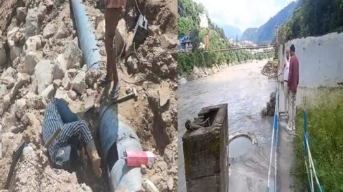 Himachal News: पेयजल आपूर्ति की बहाली में दिन-रात जुटा विभाग! टैंकरों से हो रही पानी की सप्लाई Himachal News: पेयजल आपूर्ति की बहाली में दिन-रात जुटा विभाग! टैंकरों से हो रही पानी की सप्लाई