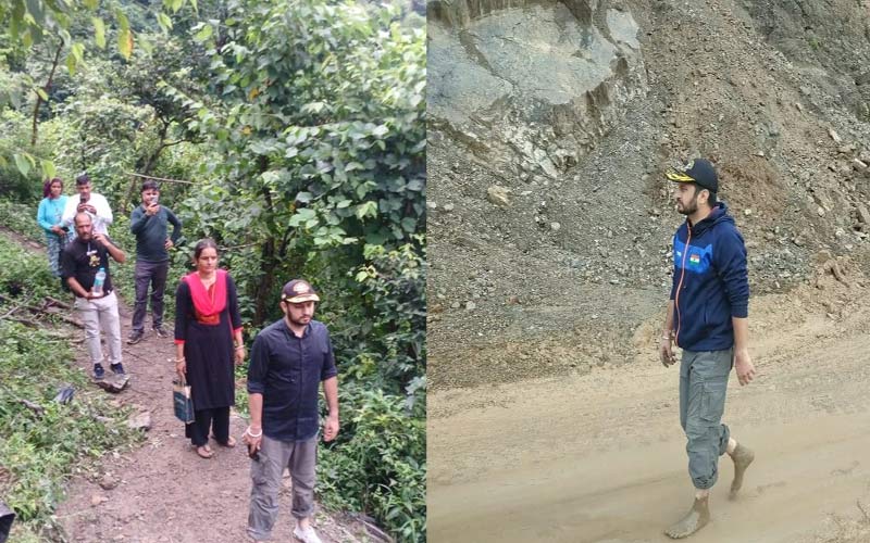 Himachal News Update: बरागता में भूस्खलन से 3 लोगों की मौत! घटनास्थल तक पैदल पहुंचे डीसी