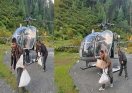 HP News: बाढ़ प्रभावित क्षेत्र में सेना के हेलीकॉप्टर से पहुंचाई राशन, दवाइयाँ और आवश्यक सामग्री