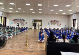 Sirmour News: नर्सिंग कॉलेज नाहन में आयुर्वेद दिवस का भव्य आयोजन! छात्राओं ने किया योग अभ्यास