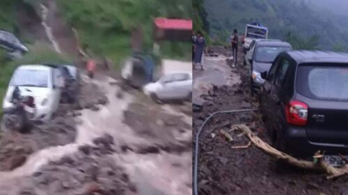 हिमाचल में यहां फटा बादल: मलबे में गाड़ियां दबी! लैंडस्लाइड के चलते कई घरों को खतरा हिमाचल में यहां फटा बादल: मलबे में गाड़ियां दबी! लैंडस्लाइड के चलते कई घरों को खतरा