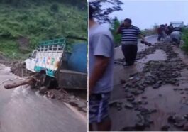 Himachal News Alert: नैनादेवी क्षेत्र में बादल फटा! खेतों में पहुंचा मलबा, डीसी बोले- कोई जनहानि नहीं