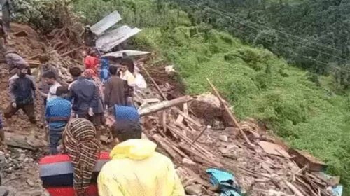 हिमाचल में रेड अलर्ट के बीच तबाही: 6 मकान गिरे! सिरमौर में महिला दबी, पांच लोगों की मौत हिमाचल में रेड अलर्ट के बीच तबाही: 6 मकान गिरे! सिरमौर में महिला दबी, पांच लोगों की मौत