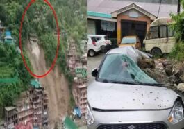 Heavy Rain: हिमाचल में भारी बारिश से तबाही! दो मंजिला मकान गिरा, लैंडस्लाइड से 6 गाड़ियों को नुकसान