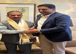 CM Sukhu: लंदन में मुख्यमंत्री से मिले भारतीय ओवरसीज़ कांग्रेस यूके के अध्यक्ष कमल धालीवाल