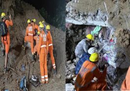 मंडी में भूस्खलन से तबाही: छह लोगों के शव निकाले! एक घंटे तक चीखते रहे मलबे में दबे लोग