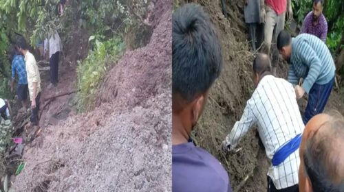 दुखद: हिमाचल में भूस्खलन से घर जमींदोज! 8 महीने के बच्चे सहित तीन की मौत, दो को बचाया दुखद: हिमाचल में भूस्खलन से घर जमींदोज! 8 महीने के बच्चे सहित तीन की मौत, दो को बचाया