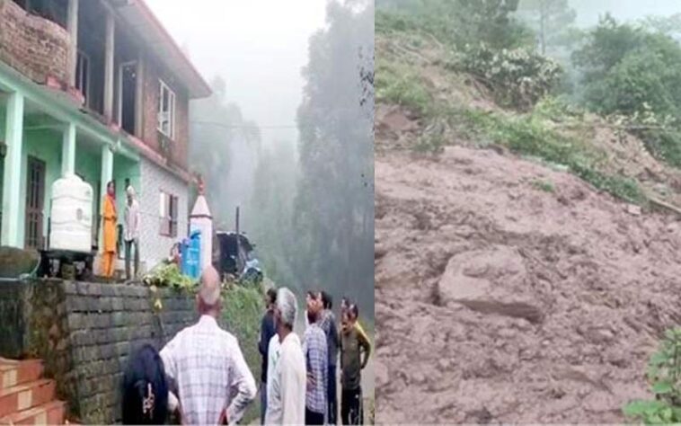 Landslide In Himachal: मूसलाधार बारिश के बाद गांव में भूस्खलन! कई घर और गौशालाओं को खतरा, लोग सहमे Landslide In Himachal: मूसलाधार बारिश के बाद गांव में भूस्खलन! कई घर और गौशालाओं को खतरा, लोग सहमे