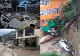 हिमाचल में बरपा कुदरत का कहर: तीन लोगों की माैत तो एक लापता! बसें और कई वाहन बहे