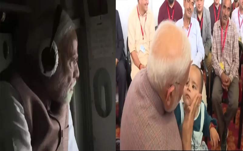 PM Modi: पीएम ने हिमाचल को 1500 करोड़ देने का किया ऐलान! नितिका को गोद में उठाया, प्रभावित लोगों से मिले