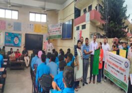 Paonta Sahib: आईटीआई पांवटा साहिब में HIV/AIDS पर निकाली रैली