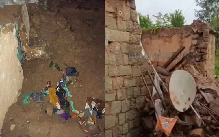 दुखद: आधी रात को गहरी नींद में सोया था परिवार! तभी भरभरा कर गिरा घर, महिला की मौत दुखद: आधी रात को गहरी नींद में सोया था परिवार! तभी भरभरा कर गिरा घर, महिला की मौत