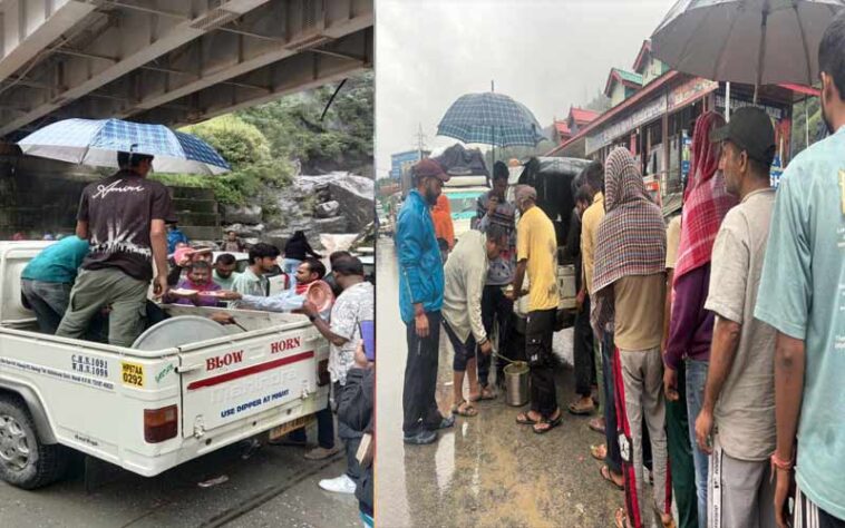 Himachal News: आपदा में मानवता की मिसाल बने प्रशासन व जनता के सद्प्रयास! सात हजार यात्रियों को उपलब्ध करवाई भोजन सुविधा Himachal News: आपदा में मानवता की मिसाल बने प्रशासन व जनता के सद्प्रयास! सात हजार यात्रियों को उपलब्ध करवाई भोजन सुविधा