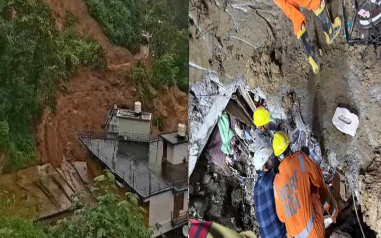 दुखद: हिमाचल में भूस्खलन से अब तक सात लोगों की मौत! पति-पत्नी सहित 3 वर्षीय मासूम की गई जान दुखद: हिमाचल में भूस्खलन से अब तक सात लोगों की मौत! पति-पत्नी सहित 3 वर्षीय मासूम की गई जान