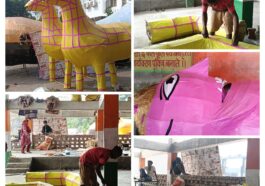 पांवटा साहिब: मुस्लिम कारीगरों के हाथों से बन रहे रावण, कुंभकरण और मेघनाद के पुतले, पेश की भाईचारे की मिसाल