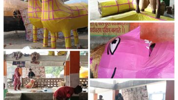 पांवटा साहिब: मुस्लिम कारीगरों के हाथों से बन रहे रावण, कुंभकरण और मेघनाद के पुतले, पेश की भाईचारे की मिसाल