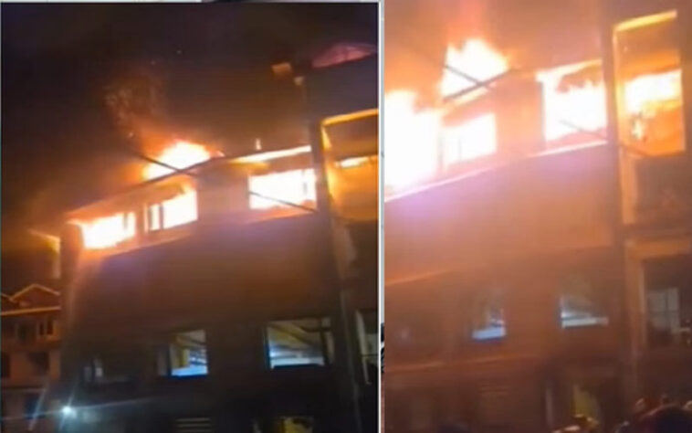 Himachal News Alert: दिवाली की रात होटल की ऊपरी मंजिल में लगी आग! पर्यटकों ने भाग कर बचाई जान
