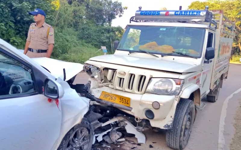 दुखद: बस दुर्घटना में मृतक के परिजनों से मिलने गई महिला का एक्सीडेंट! गई जान, पांच घायल