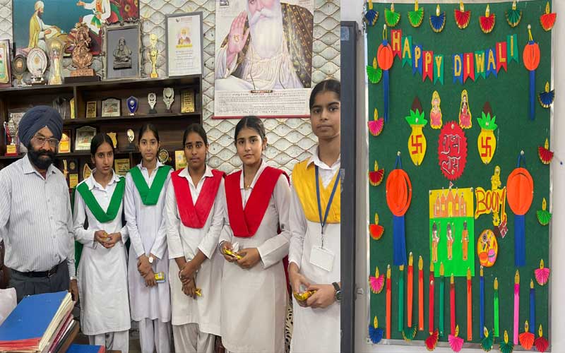 Paonta Sahib: बी. के. डी. स्कूल में रंगोली और पोस्टर मेकिंग कंपटीशन का आयोजन! छात्रों ने किया शानदार प्रदर्शन