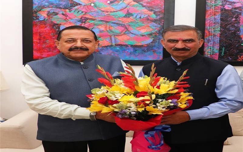 CM Sukhu: सीएम ने केन्द्रीय राज्य मंत्री से 150 स्वचालित मौसम केन्द्र और डॉप्लर वेदर रडार स्थापित करने का किया आग्रह