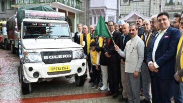 Himachal Latest News: मुख्यमंत्री ने हरी झंडी दिखाकर आपदा प्रभावित क्षेत्रों के लिए राहत सामग्री की रवाना