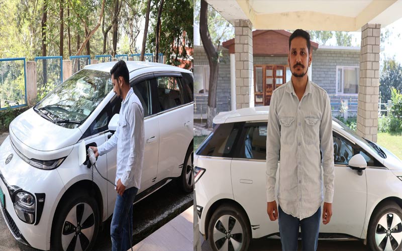 HP News: जल शक्ति विभाग में ई-टैक्सी सेवाएं प्रदान कर हिमाचल का देवेंद्र हर माह कमा रहा 50 हजार रुपए