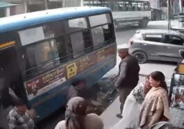 Himachal News Alert: एचआरटीसी बस के इंजन में भड़की आग! जान बचाने को भागी सवारियां, मची अफरा-तफरी