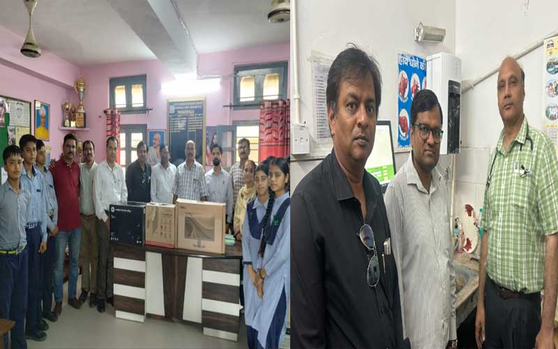 Paonta Sahib: आईडीबीआई बैंक पांवटा साहिब ने पेश की मिसाल! स्कूल-हॉस्पिटल को दिया फर्नीचर सहित अन्य सामान