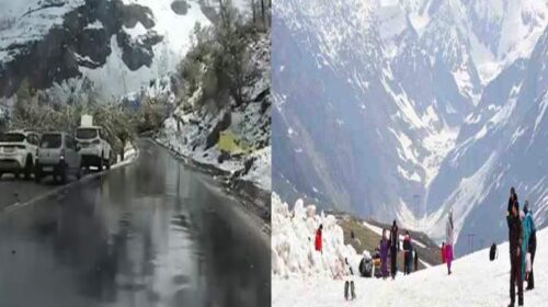 Himachal Latest News: हिमाचल में ताजा बर्फबारी! सैलानियों की उमड़ी भीड़, बर्फ में हो रही जमकर मस्ती Himachal Latest News: हिमाचल में ताजा बर्फबारी! सैलानियों की उमड़ी भीड़, बर्फ में हो रही जमकर मस्ती