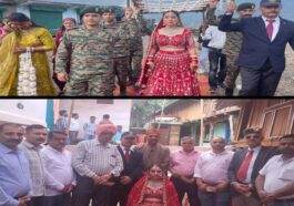 Sirmour News: सैनिकों और भूतपूर्व सैनिकों ने पेश की मिसाल! शहीद आशीष कुमार की बहन की शादी में निभाया भाई का फर्ज