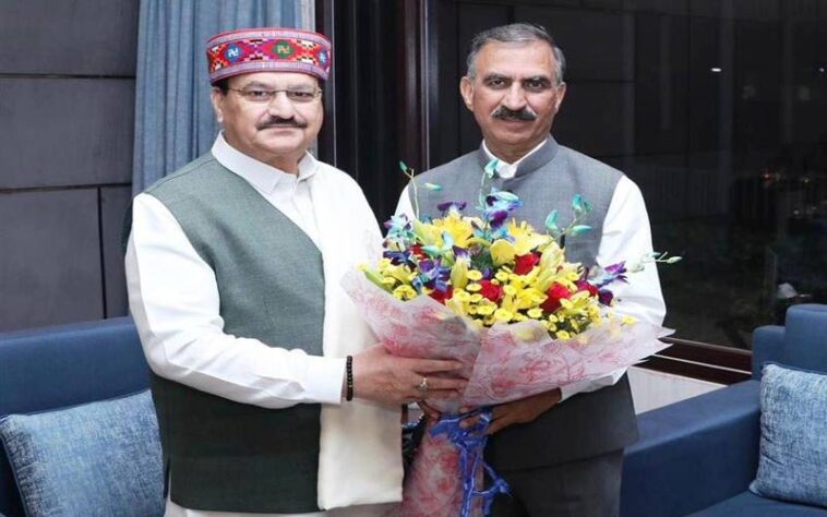 CM Sukhu: केन्द्रीय स्वास्थ्य मंत्री से मिले सुक्खू! हिमाचल के लिए उठाई कई मांगे, ऋण सीमा में 2 प्रतिशत वृद्धि का भी आग्रह