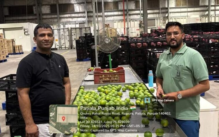 HP News: एचपी शिवा परियोजना से बागवानों को मिल रहा बड़ा लाभ! मौसमी की तीसरी खेप पहुँची रिलायंस स्टोर राजपुरा HP News: एचपी शिवा परियोजना से बागवानों को मिल रहा बड़ा लाभ! मौसमी की तीसरी खेप पहुँची रिलायंस स्टोर राजपुरा