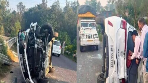 Accident In Himachal: हिमाचल में हादसे का शिकार हुई दो गाड़ियां! महिला सहित दो बच्चे गंभीर घायल, ऐसे हुआ हादसा.. Accident In Himachal: हिमाचल में हादसे का शिकार हुई दो गाड़ियां! महिला सहित दो बच्चे गंभीर घायल, ऐसे हुआ हादसा..